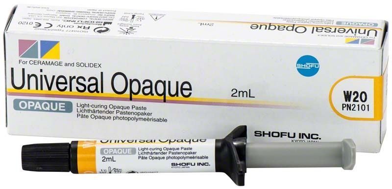 Universale Opaque-Paste in 2mL-Spritze mit Verpackung