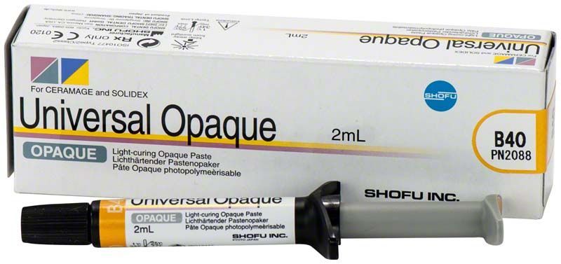 Universal Opaque B4O Pastenopaker-Tube vor Verpackung.
