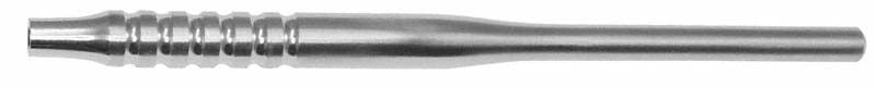 Metallischer Griff des KKD® mf RB-LINE Instruments in Nahaufnahme.