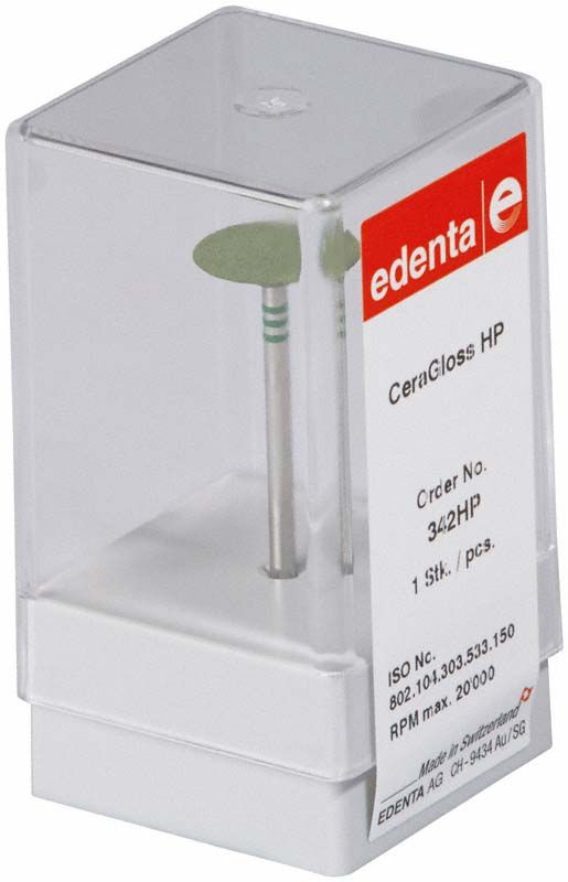 CeraGloss grün Linse HP in transparenter Verpackung