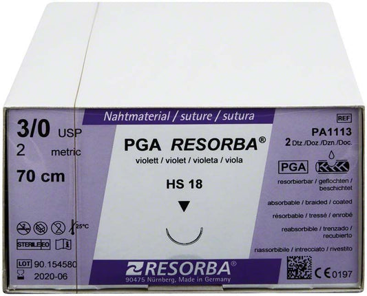 Image of PGA-RESROBA® Nahtmaterial HS18 3/0