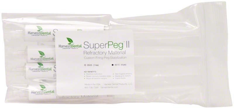 SuperPeg™ II Vorteilspckg. 4x12 ml Spritzen in transparenter Verpackung.
