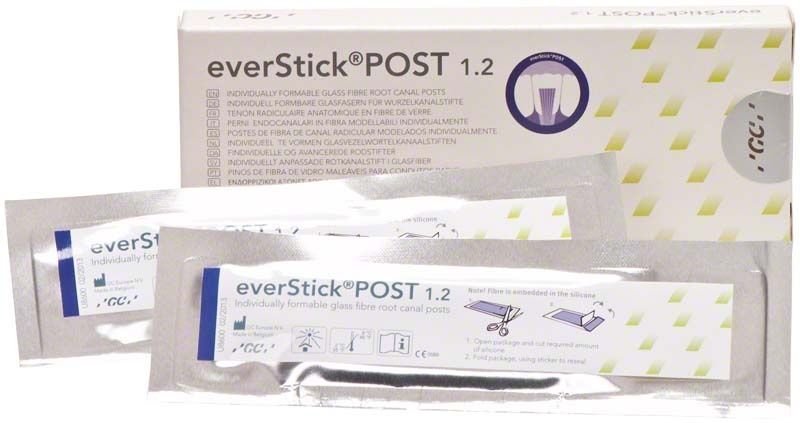 everStick®POST Refill 1,2mm in Verpackung mit Glasfaserstift-Abbildung.