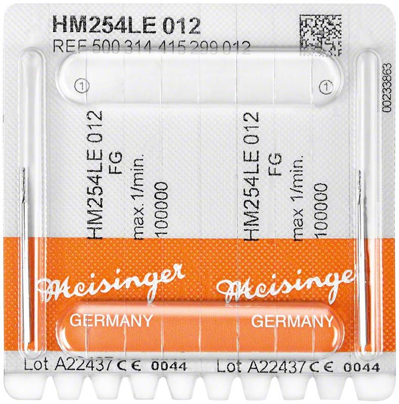 HM-Chirurgie-Fräser FG HM254LE 012 in Originalverpackung.