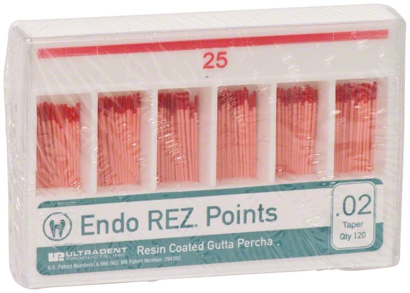 EndoREZ® Points Taper.02 Gr. 25 in Verpackung mit 120 Stück