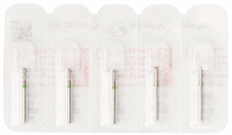 Diamantbohrer FG 849G 016 in steriler Einzelverpackung.
