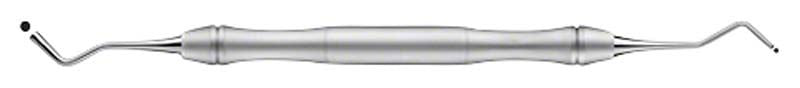 Chirurgischer Sinus-Lift Applikator LiquidSteel® mit gebogenen Enden.