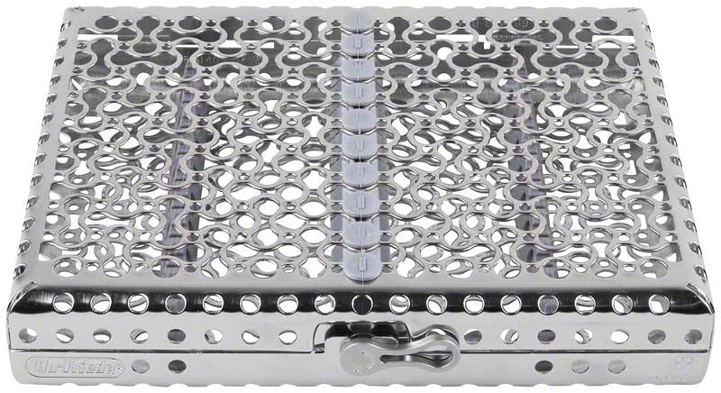 Metallkassette der IMS Infinity Serie in grauer Farbe.