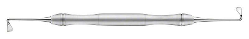 Sinus-Lift Elevator LiquidSteel® mit doppeltem Winkel, Figur 7, in Edelstahl.