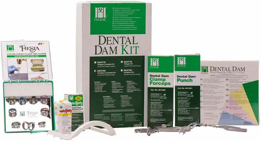 Image of Dental Dam Komplett-Kit mit Kunststoffrahmen