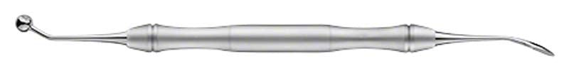 Sinus-Lift Applikator LiquidSteel® chirurgisch mit gebogenem Ende, Figur 8.