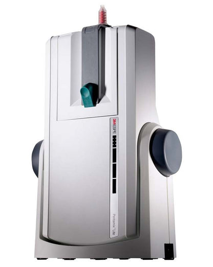 Automatisches Mischgerät Pentamix Lite von 3M™ mit grauem Gehäuse und Bedienelementen.