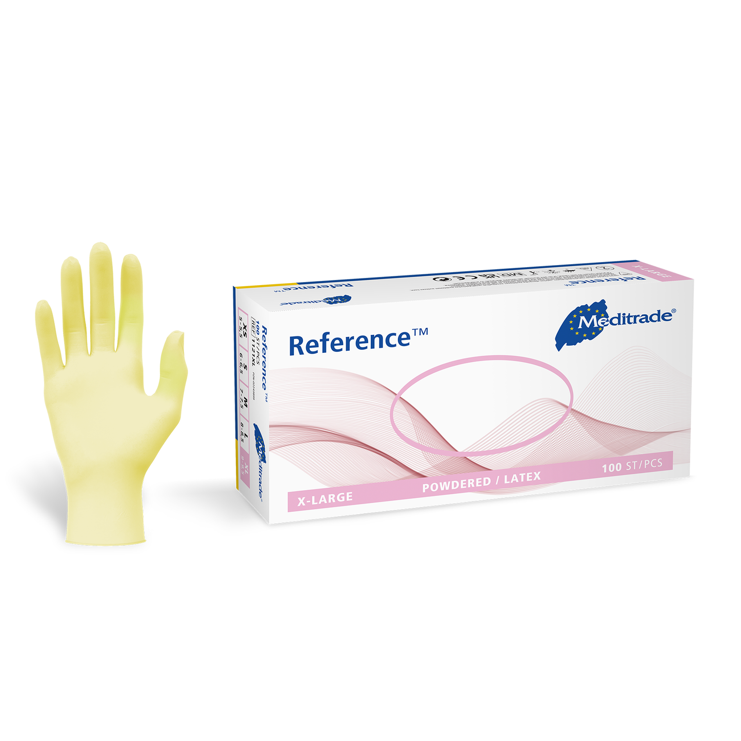 Reference™ Latex-Untersuchungshandschuh, puderfrei