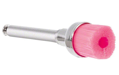 Nylonbürste soft Kelch in Pink für Zahnreinigung.