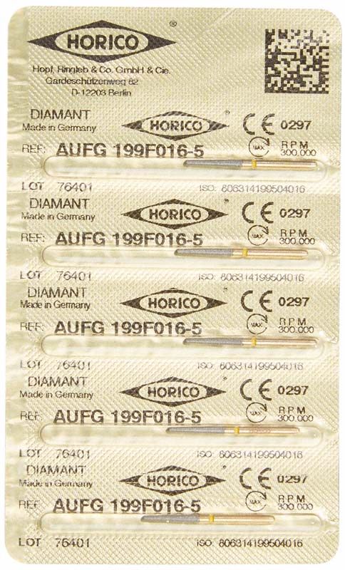 Verpackung von Löwenschleifer AuFG 199F 016 mit Diamantschleifer.