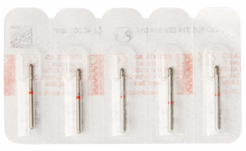 Diamant FG 878F 014 Zahnbohrer in Blisterverpackung