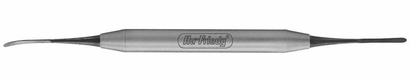 Tunnelierinstrument Allen anterior - Black Line, metallisch mit gebogenen Enden.