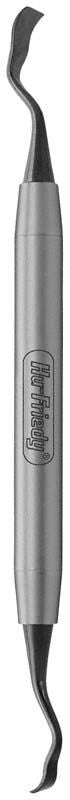 Doppelseitiger Buser Knochenschaber Black Line, 4mm und 6mm Enden.