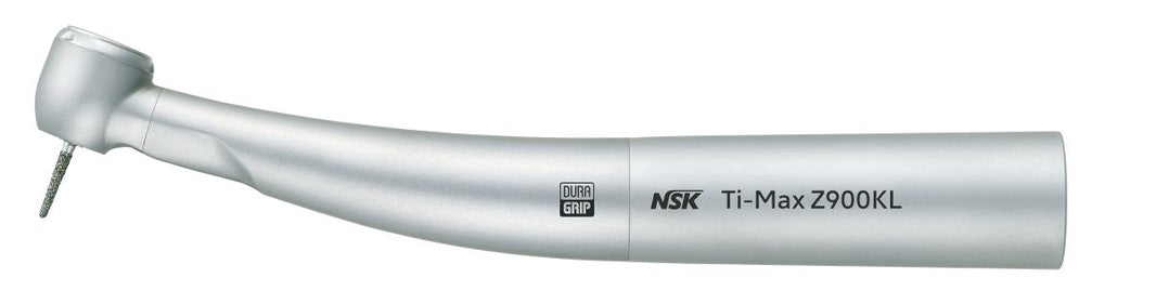 Ti-Max Z Licht-Turbine Typ Z900KL mit ergonomischem Titankörper und DURAGRIP-Beschichtung.