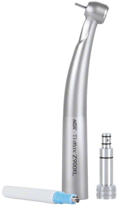Ti-Max Z900KL Turbine mit Vierfach-Spraykühlung und Zubehörteilen in Nahaufnahme.