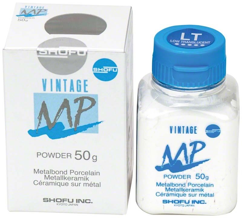 VINTAGE MP Uni-Layer 50g Metallkeramik-Pulver mit Verpackung und Flasche