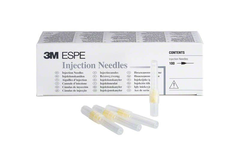 Injektionskanülen 30G 0,3 x 25mm mit Verpackung von 3M ESPE.