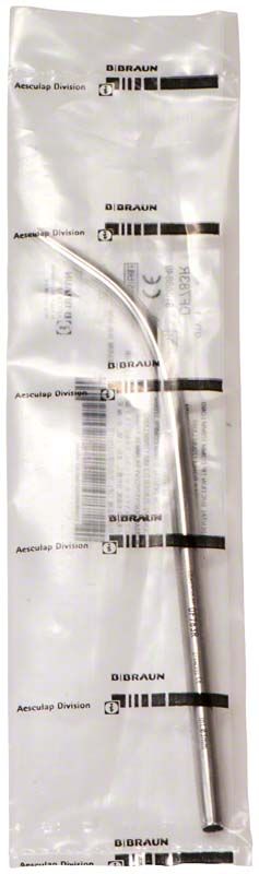 Chirurgische Absaugkanüle Ø 3mm in steriler Einzelverpackung.