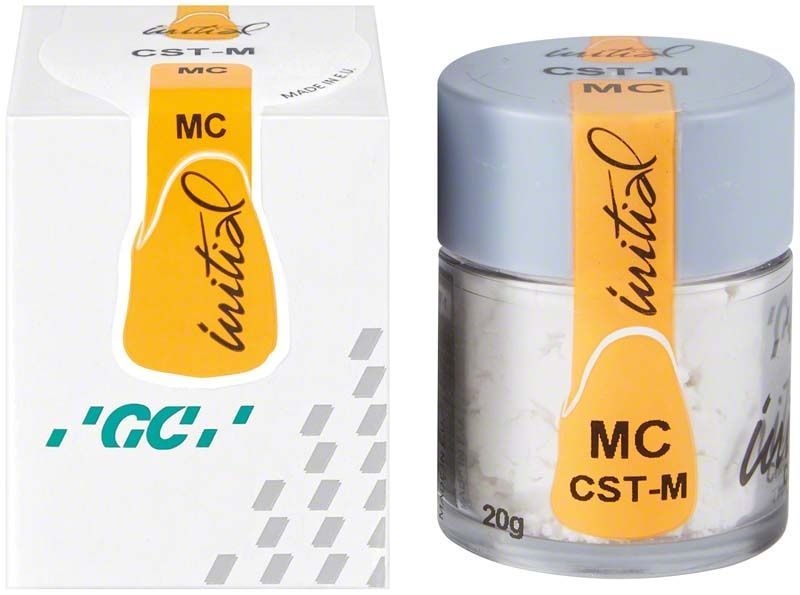 Glasbehälter und Verpackung von GC Initial MC Chroma Shade Translucent CST-M.