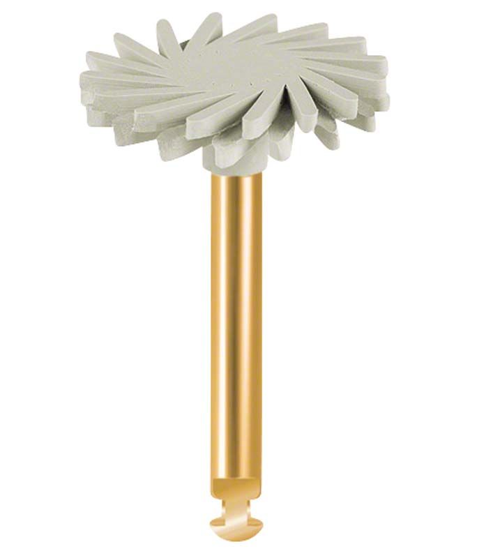 Hochglanzpolierer EVE DIACOMP® plus TWIST Rad mit Durchmesser 14mm.