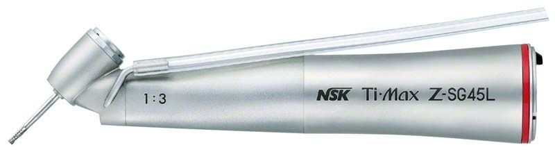 Chirurgie-Winkelstück Ti-Max Z-SG45L mit Licht und rotierendem Kopf.
