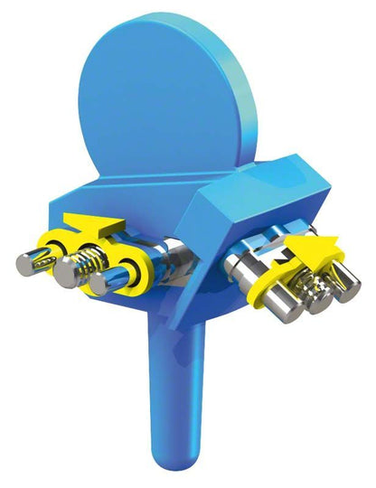 VECTOR® Dehnschraube nach Bertoni Typ 740 in blauer Bauform.