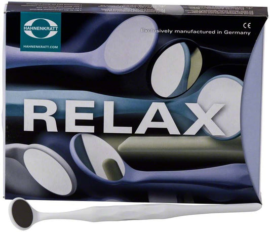 Image of RELAX Mundspiegel FS Rhodium Gr. 4 - weiß
