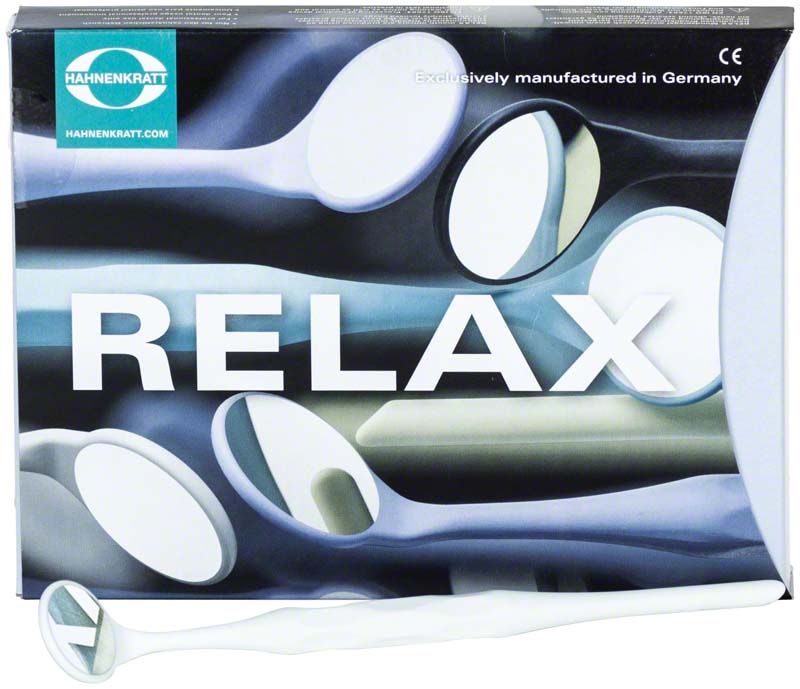 Hochwertiger dentaler Mundspiegel RELAX FS ULTRA Gr. 5 in Weiß.