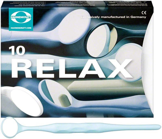 Image of RELAX Mundspiegel FS Rhodium Gr. 4 - pastell mint