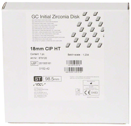 Image of GC Initial Zirconia Disk HT 98,5 x 18mm