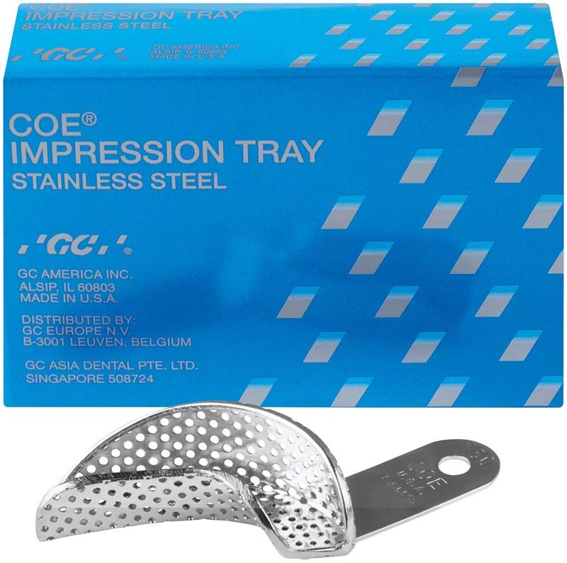 Stahl-Löffel COE® #S31, OK rechts / UK links mit Verpackung.