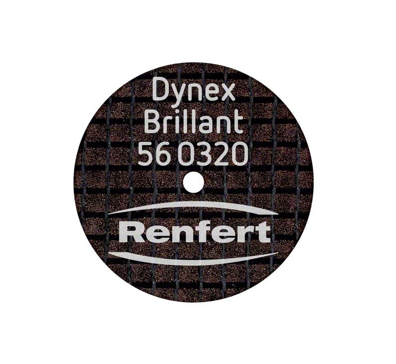 Dynex Brillant Trenn- und Schleifscheibe für dentalen Einsatz.