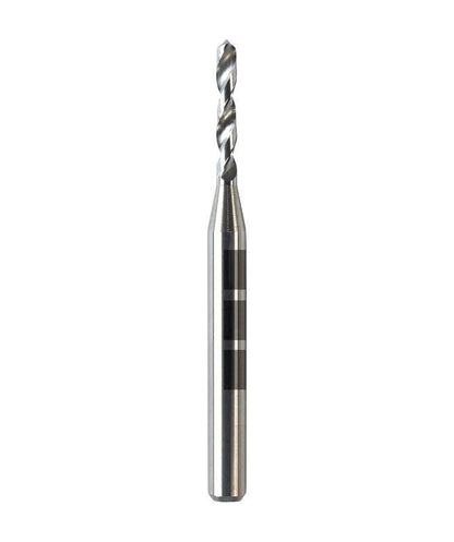 Smart-Pinbohrer Ø 1,61mm in metallischer Ausführung auf weißem Hintergrund