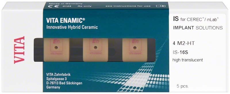 VITA ENAMIC® IS-16S HT 4M2 Blöcke in Originalverpackung für CEREC®/inLab®.