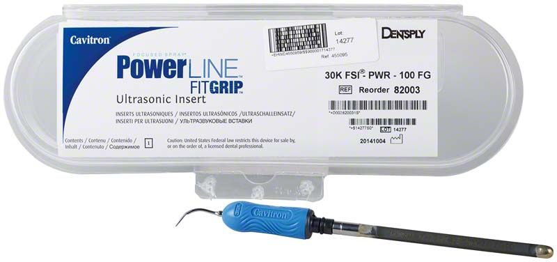 Cavitron® PowerLINE 30K FSI-100 FITGRIP™-Einsatz mit blauer Griffansicht.