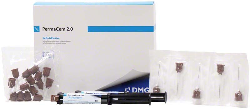 Permacem 2.0 Vorteilspackung transparent mit Applikationsspritze und Zubehör.