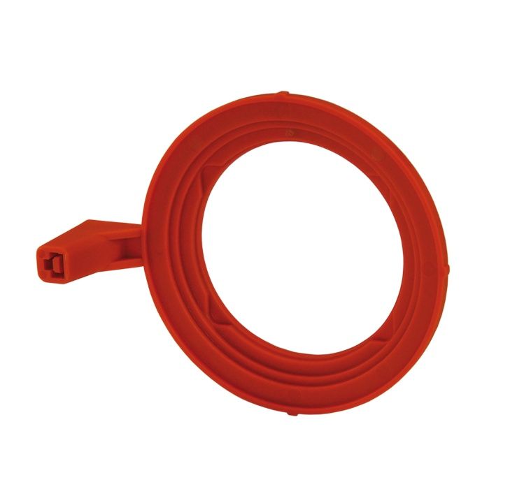 Roter Visierring für das KKD® RWT® COLOR System in der Dentalmedizin.