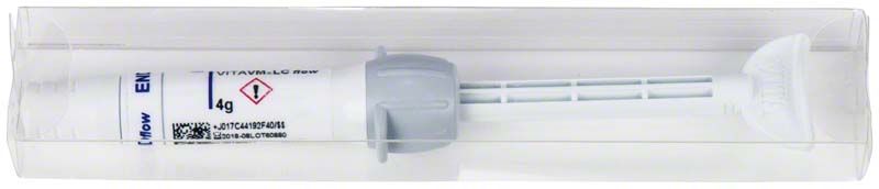 VITA VM® LC flow ENAMEL END in transparenter Verpackung.