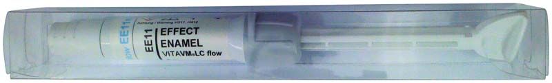VITA VM LC flow EFFECT ENAMEL EE11 in transparenter Verpackung.