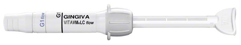 VITA VM® LC flow GINGIVA G1 Spritze für Zahnästhetik und Gingivaverblendung.