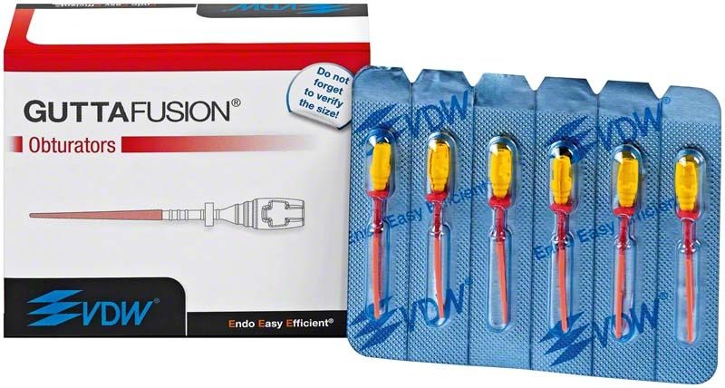 GUTTAFUSION® Obturatoren 30er Packung mit Blisterverpackung.