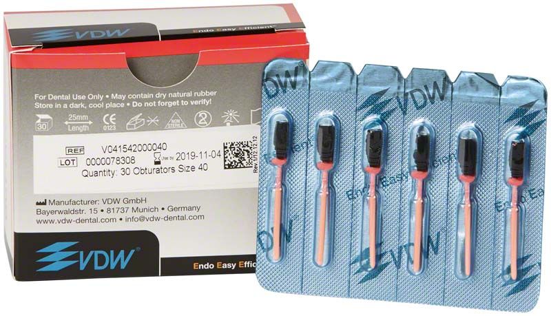 GUTTAFUSION® Obturatoren 30er Packung, Größe 040, in Blisterverpackung.