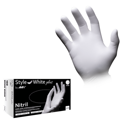 STYLE WHITE Nitril, weiß extra soft