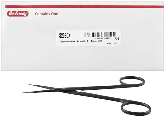 Image of Black Line Schere Super-Cut Goldman-Fox - gerade