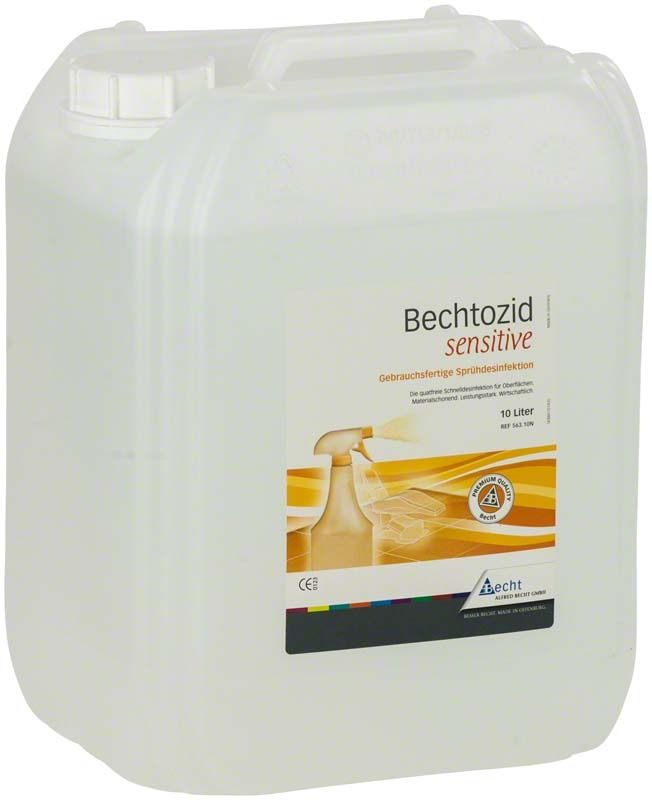 Bechtozid sensitive neutral Kanister 10 Liter für Flächendesinfektion.